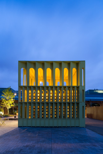 Yellow Pavilion, King’s Cross, London